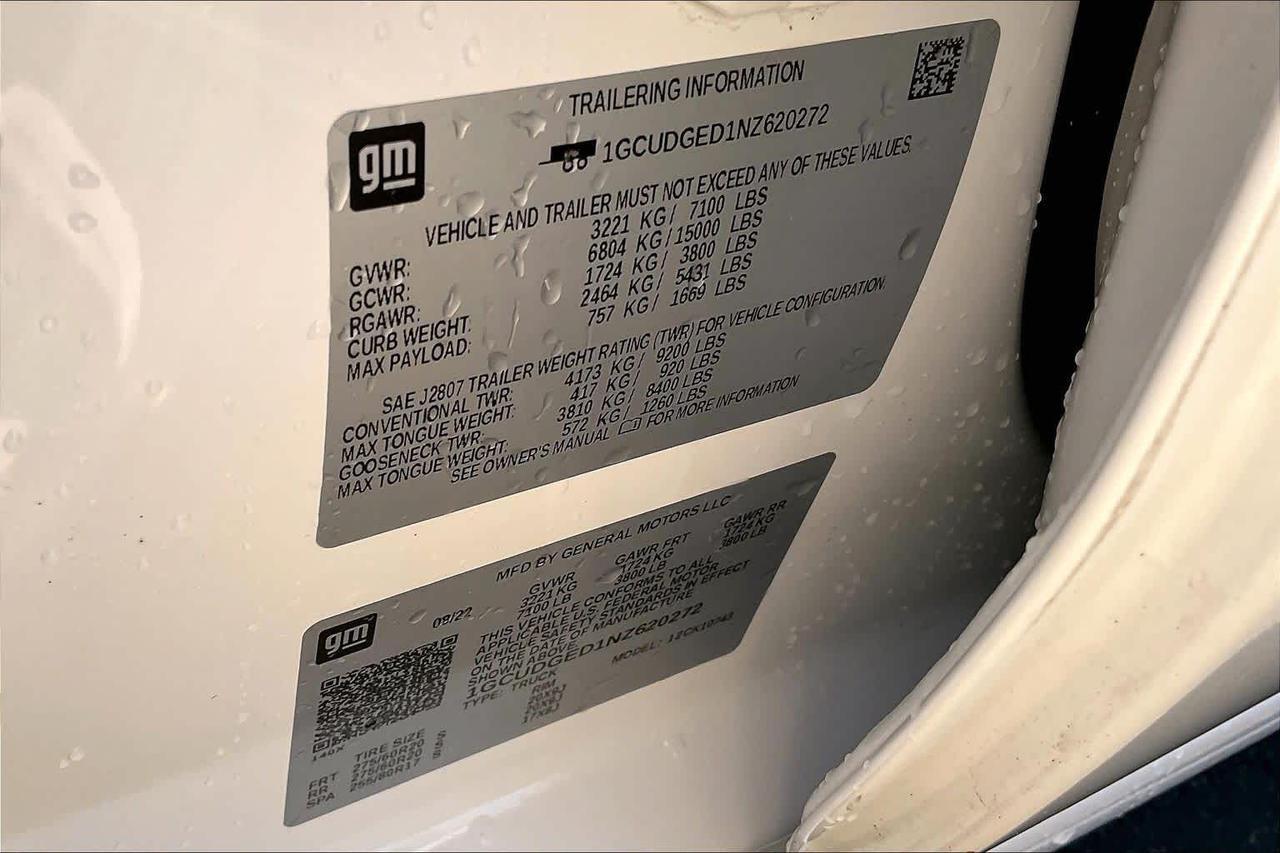 2022 Chevrolet Silverado 1500 LTZ Roseville CA