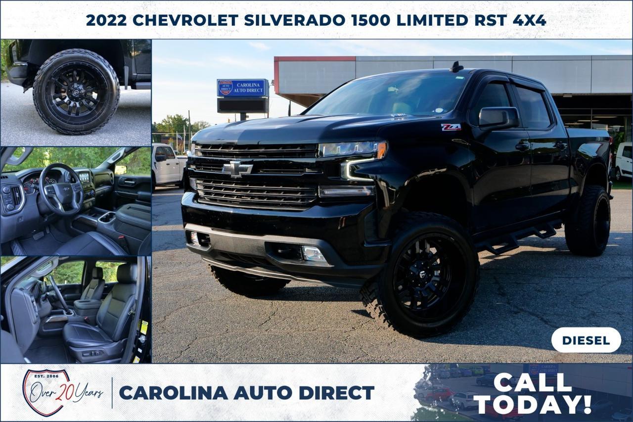 2022 Chevrolet Silverado 1500 Limited RST 4X4 / Z51 / Diesel / Wheels & Tires Upgrade