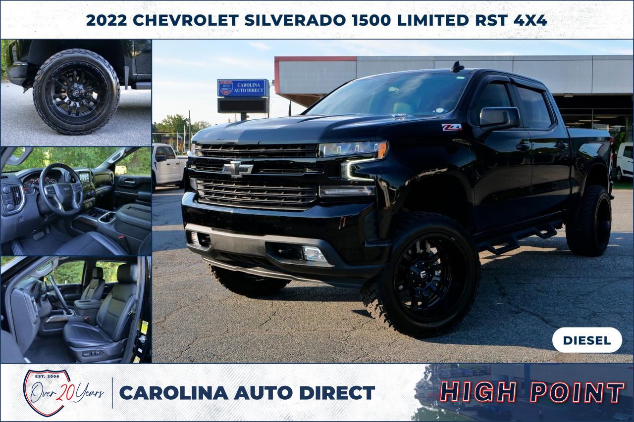 2022 Chevrolet Silverado 1500 Limited RST 4X4 / Z51 / Diesel / Wheels & Tires Upgrade