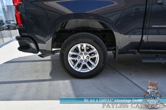 2022 Chevrolet Silverado 1500 RST / 4X4 / Convenience Pkg / All Star Edition / Crew Cab / Turbo Diesel / Auto Start / Power & Heated Cloth Seats / Heated Steering Wheel / Apple CarPlay & Android Auto / Seats 6 / Tow Pkg / 1-Owner Anchorage AK