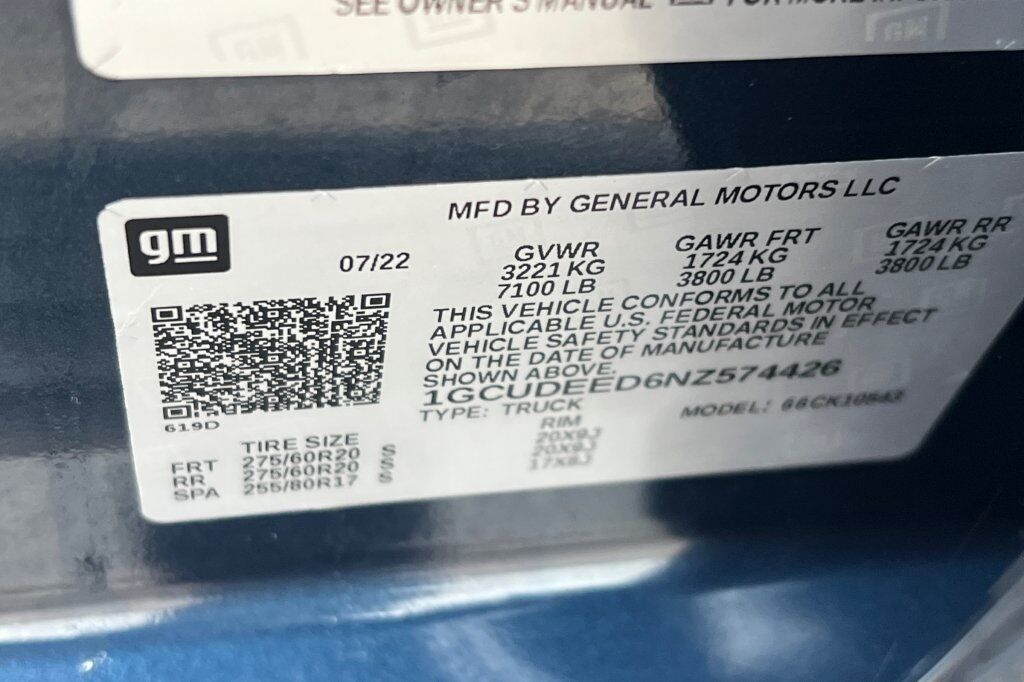 2022 Chevrolet Silverado 1500 RST Fruitland ID