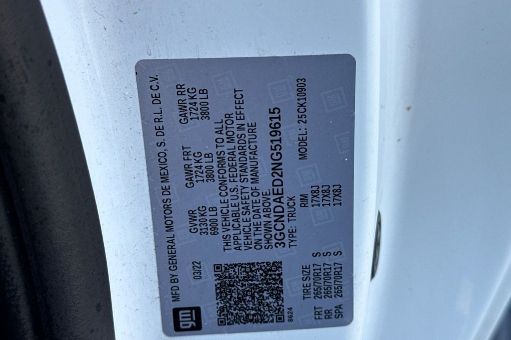 2022 Chevrolet Silverado 1500 WT Roseville CA