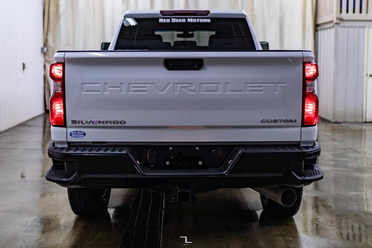 2022 Chevrolet Silverado 2500HD 4x4 Crew Cab Custom Diesel BCam Red Deer AB