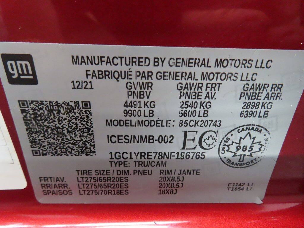 2022 Chevrolet Silverado 2500HD 4x4 Crew Cab High Country Fond du Lac WI