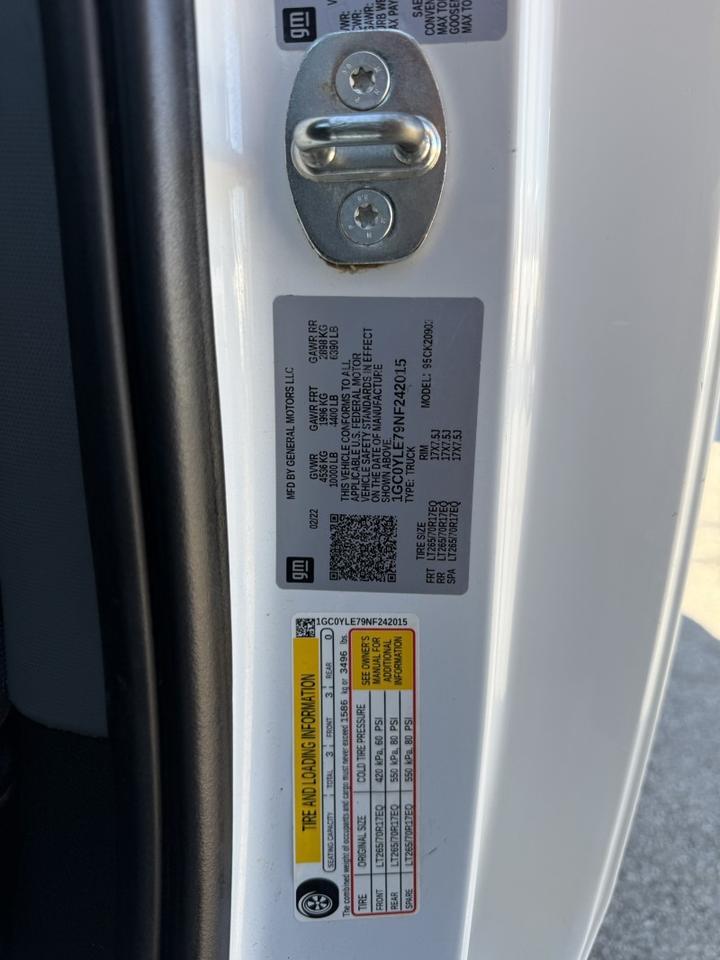 2022 Chevrolet Silverado 2500HD 4x4 Work Truck Collinsville OK