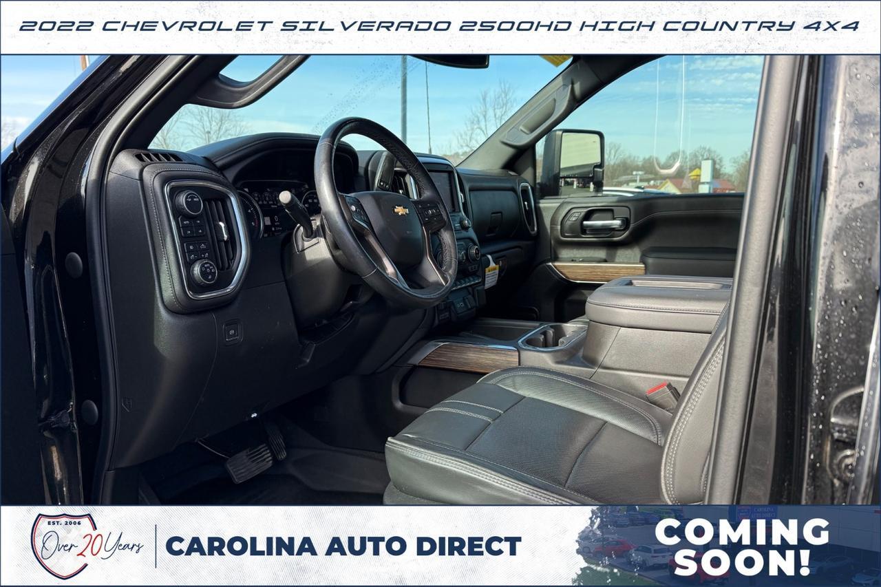 2022 Chevrolet Silverado 2500HD High Country 4X4 / Coming Soon! Lincolnton NC