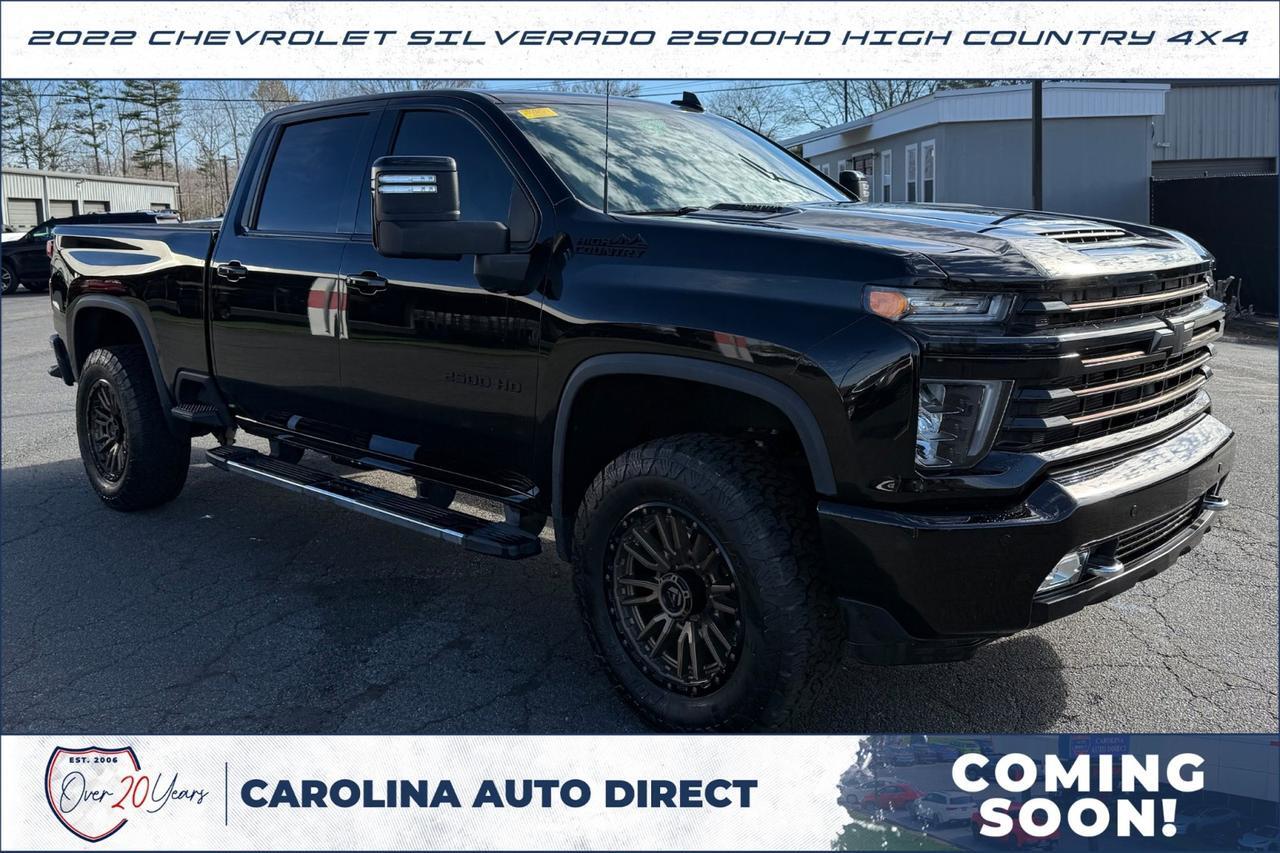2022 Chevrolet Silverado 2500HD High Country 4X4 / Coming Soon! Lincolnton NC