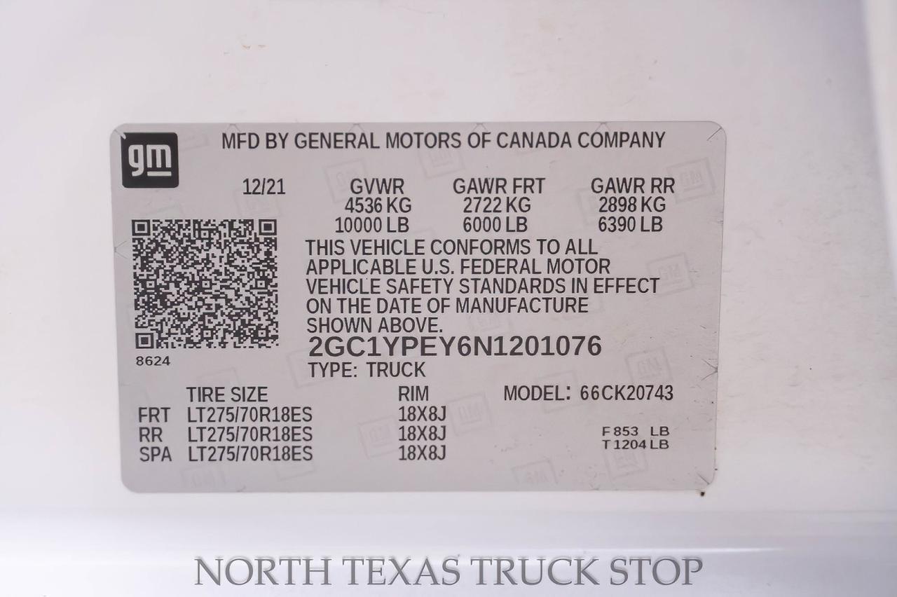 2022 Chevrolet Silverado 2500HD LTZ Z71 6.6L Duramax Diesel 4X4 Mansfield TX