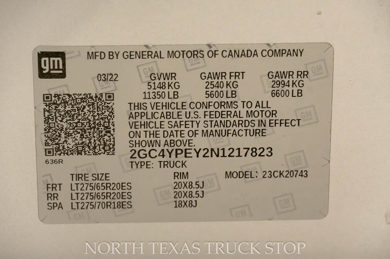 2022 Chevrolet Silverado 2500HD LTZ Z71 Texas Edition Duramax Diesel 4x4 Mansfield TX