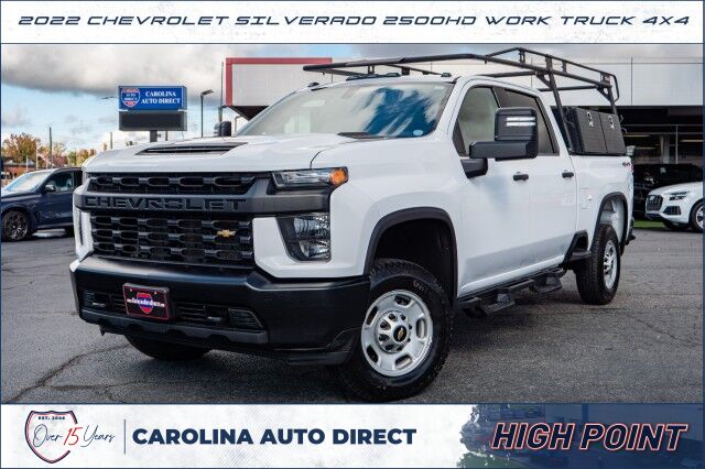 2022 Chevrolet Silverado 2500HD Work Truck 4X4 / Convenience Package / 6.6L V8!
