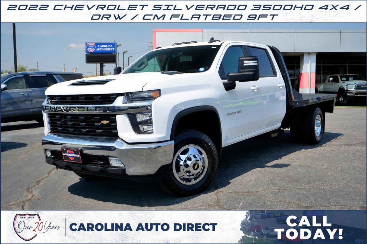 2022 Chevrolet Silverado 3500HD CC LT / Flat Bed / Turbo Diesel!