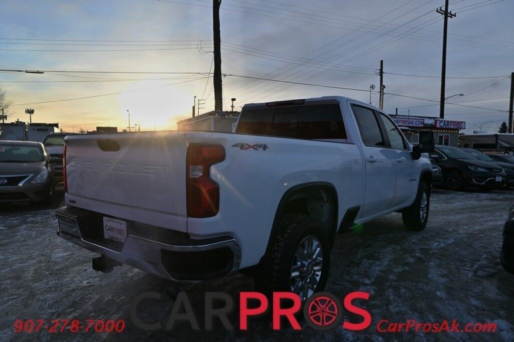 2022 Chevrolet Silverado 3500HD LT - 6.6L V8 - Crew Cab - Heated Front Seats - Remote Start - Heated Steering Wheel - Convenience Pkg 1 & 2 - Seats 6 - Back Up Camera - Brake Controller - Bedliner -Tow Pkg Anchorage AK