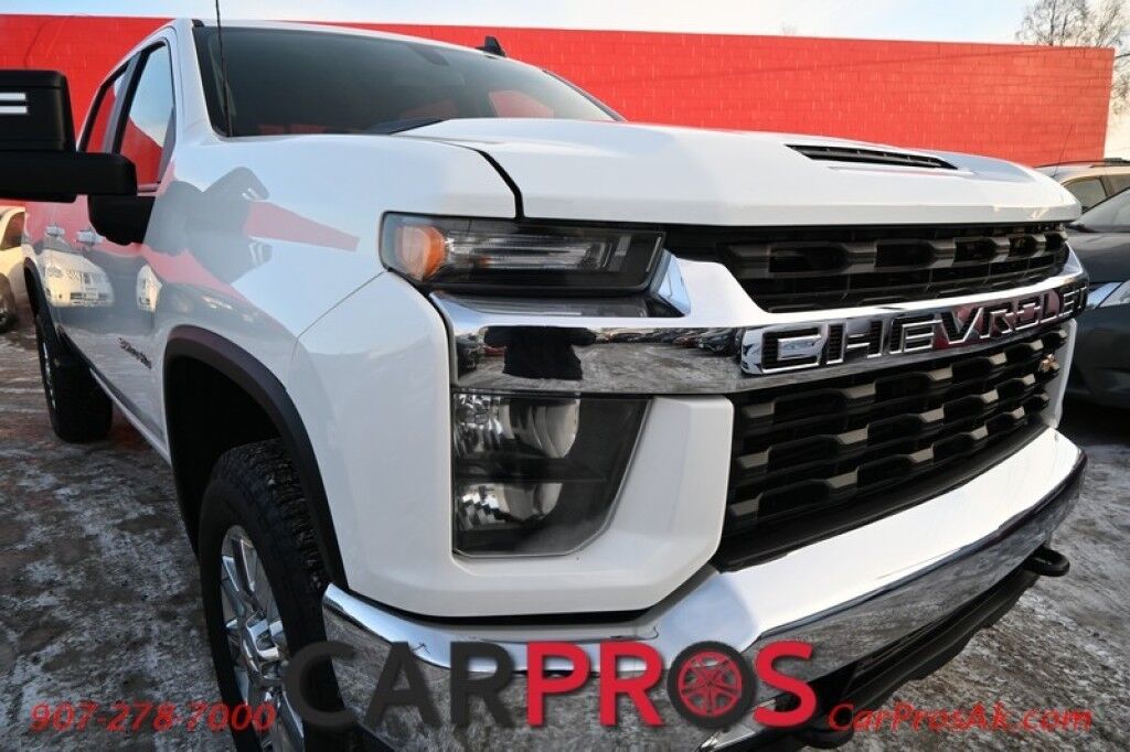 2022 Chevrolet Silverado 3500HD LT - 6.6L V8 - Crew Cab - Heated Front Seats - Remote Start - Heated Steering Wheel - Convenience Pkg 1 & 2 - Seats 6 - Back Up Camera - Brake Controller - Bedliner -Tow Pkg Anchorage AK