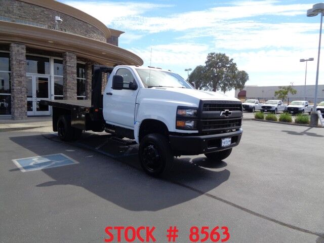 2022 Chevrolet Silverado 5500 ~ 4x4 ~ 12ft Flat Bed ~ Dually ~ Only 34K Miles! Rocklin CA