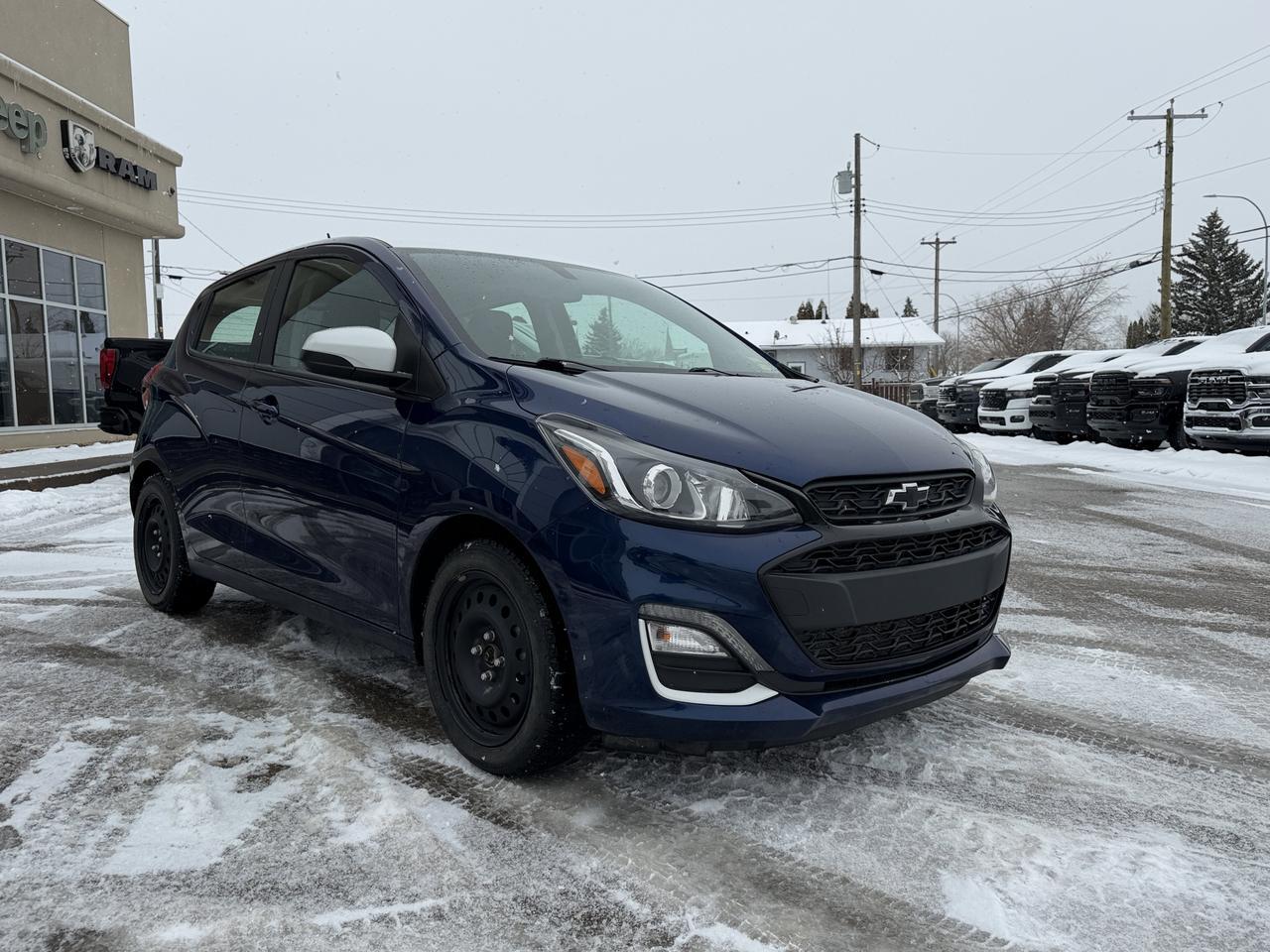 2022 Chevrolet Spark 1LT Hatchback | Low KMs | FWD | Blue | Keyless Entry | Rearview Camera | Bluetooth | Apple CarPlay Redwater AB