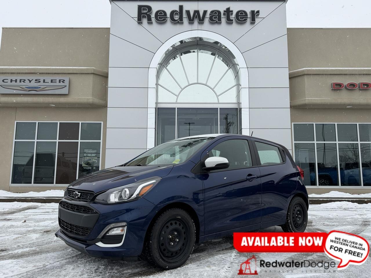 2022 Chevrolet Spark 1LT Hatchback | Low KMs | FWD | Blue | Keyless Entry | Rearview Camera | Bluetooth | Apple CarPlay