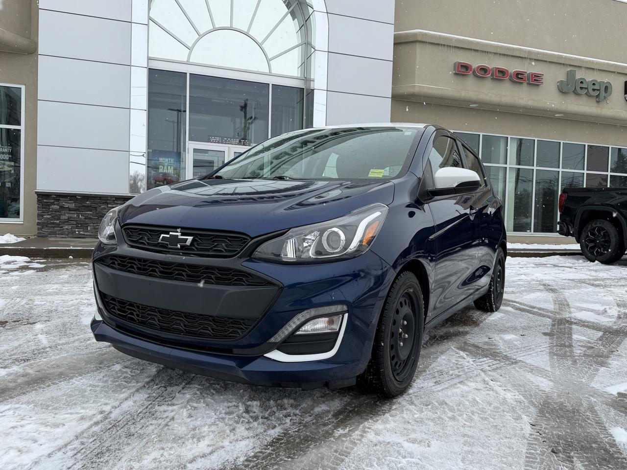 2022 Chevrolet Spark 1LT Hatchback | Low KMs | FWD | Blue | Keyless Entry | Rearview Camera | Bluetooth | Apple CarPlay Redwater AB