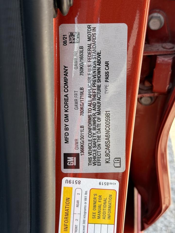 2022 Chevrolet Spark LS Crestwood KY