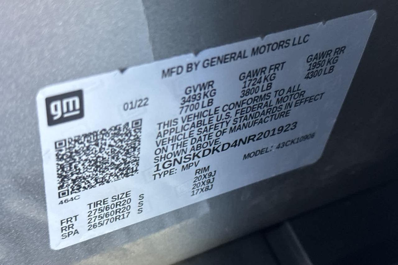 2022 Chevrolet Suburban Z71 Roseville CA