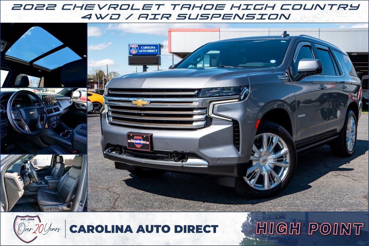 2022 Chevrolet Tahoe High Country / 4WD / Air Suspension / Trailering Package!