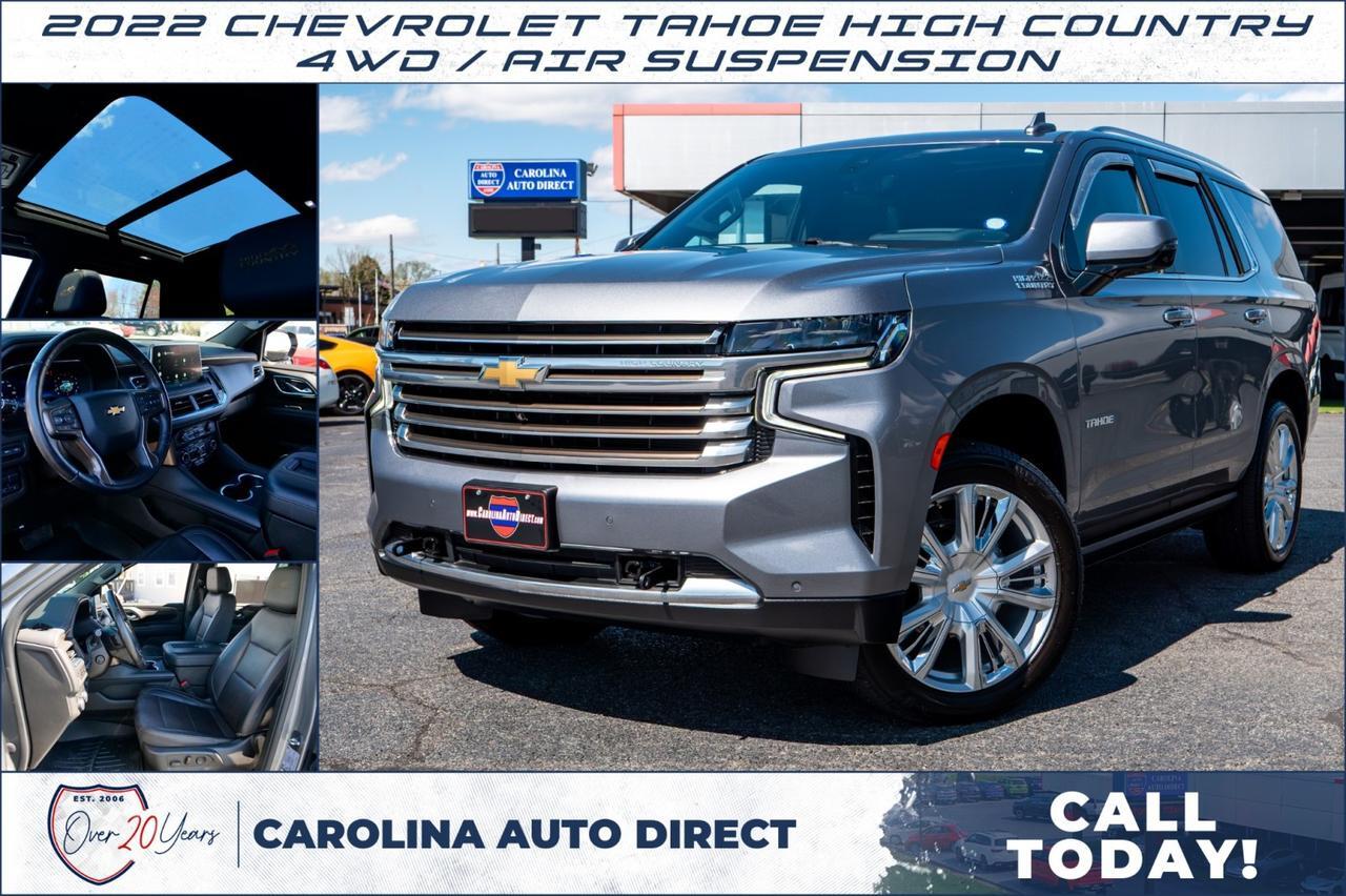 2022 Chevrolet Tahoe High Country / 4WD / Air Suspension / Trailering Package!