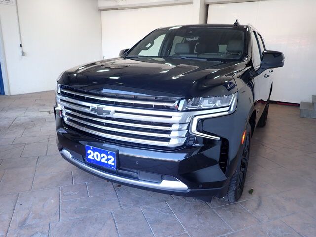 2022 Chevrolet Tahoe High Country 4WD LEATHER NAVI SUNROOF Listowel ON