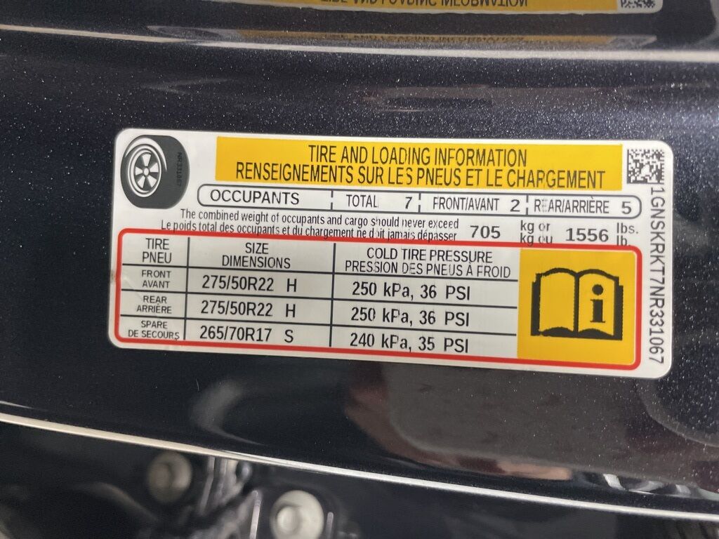 2022 Chevrolet Tahoe RST 4WD 7 Passenger Minocqua WI
