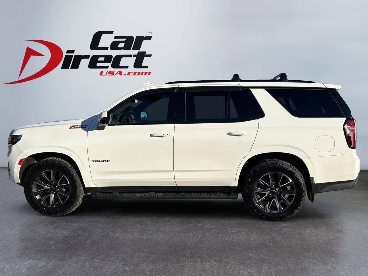 2022 Chevrolet Tahoe Z71, AUTO START/STOP, LANE KEEP ASSIST, BLIND SPOT ALERT, RUNNING BOARDS, POWER LIFTGATE, ROOF RACKS, HEATED & COOLING SEATS, CAPTAINS CHAIRS, POWER 3RD ROW, APPLE CARPLAY/ANDROID AUTO, PANORAMIC MOONROOF, ONLY 1 OWNER, CLEAN CARFAX, TRAVEL IN A TAHO