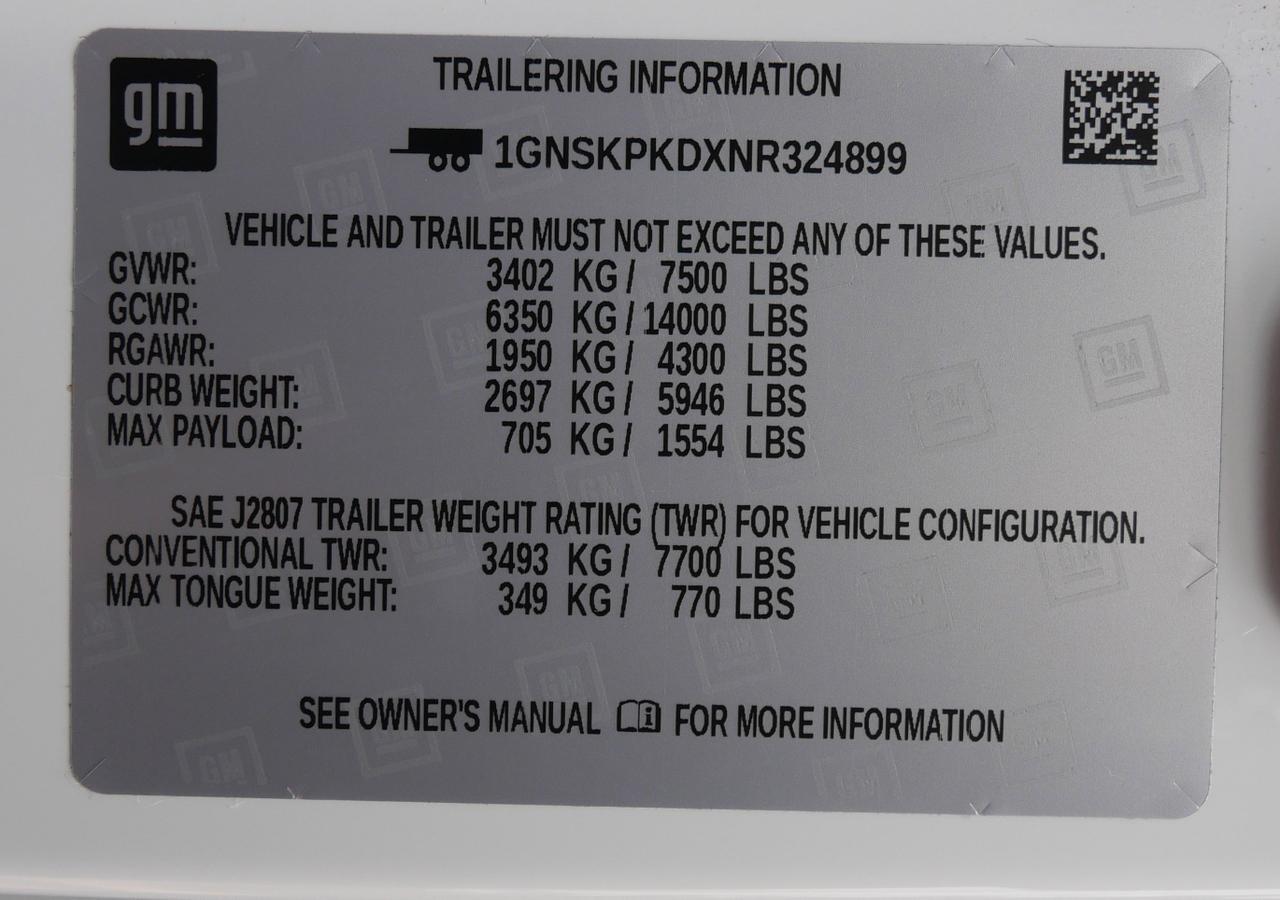 2022 Chevrolet Tahoe Z71 San Juan TX