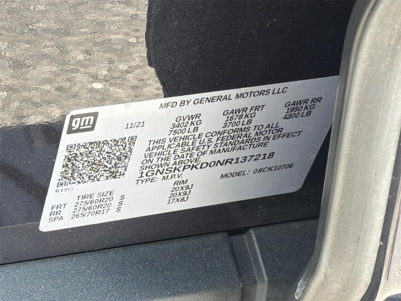 2022 Chevrolet Tahoe Z71 Hagerstown MD