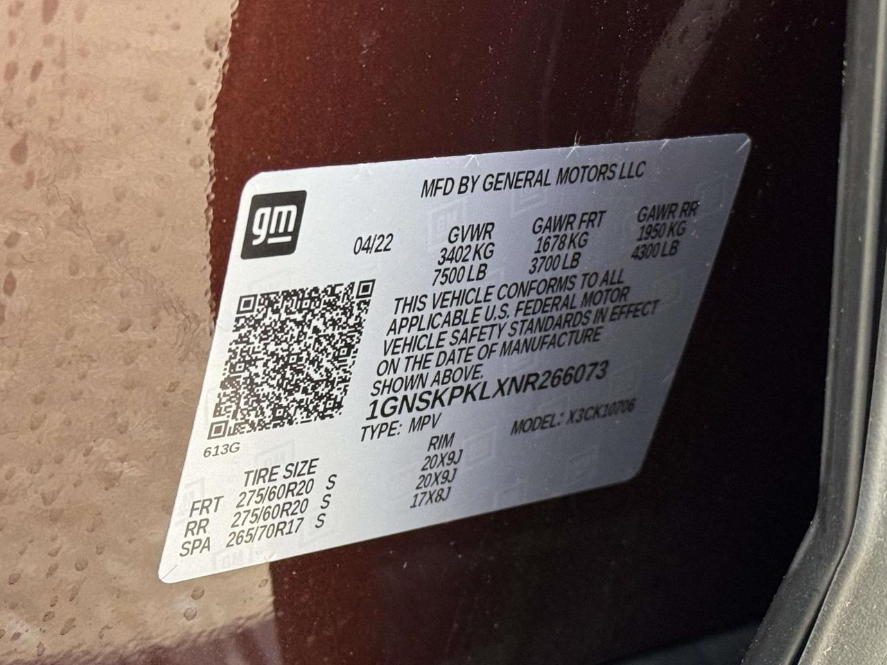 2022 Chevrolet Tahoe Z71 Richmond VA