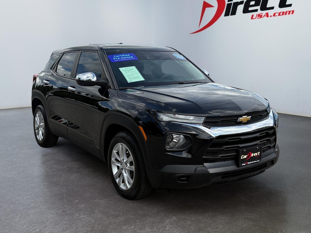 2022 Chevrolet Trailblazer LS, REMOTE START, KEYLESS ENTRY, AUTO START/STOP, BLIND SPOT ALERT, FORWARD COLLISION WARNING, LANE DEPARTURE ASSIST, BACKUP CAMERA, PARKING SENSORS, APPLE CARPLAY/ANDROID AUTO, CLEAN CARFAX, BLAZE THE ROAD! Virginia Beach VA