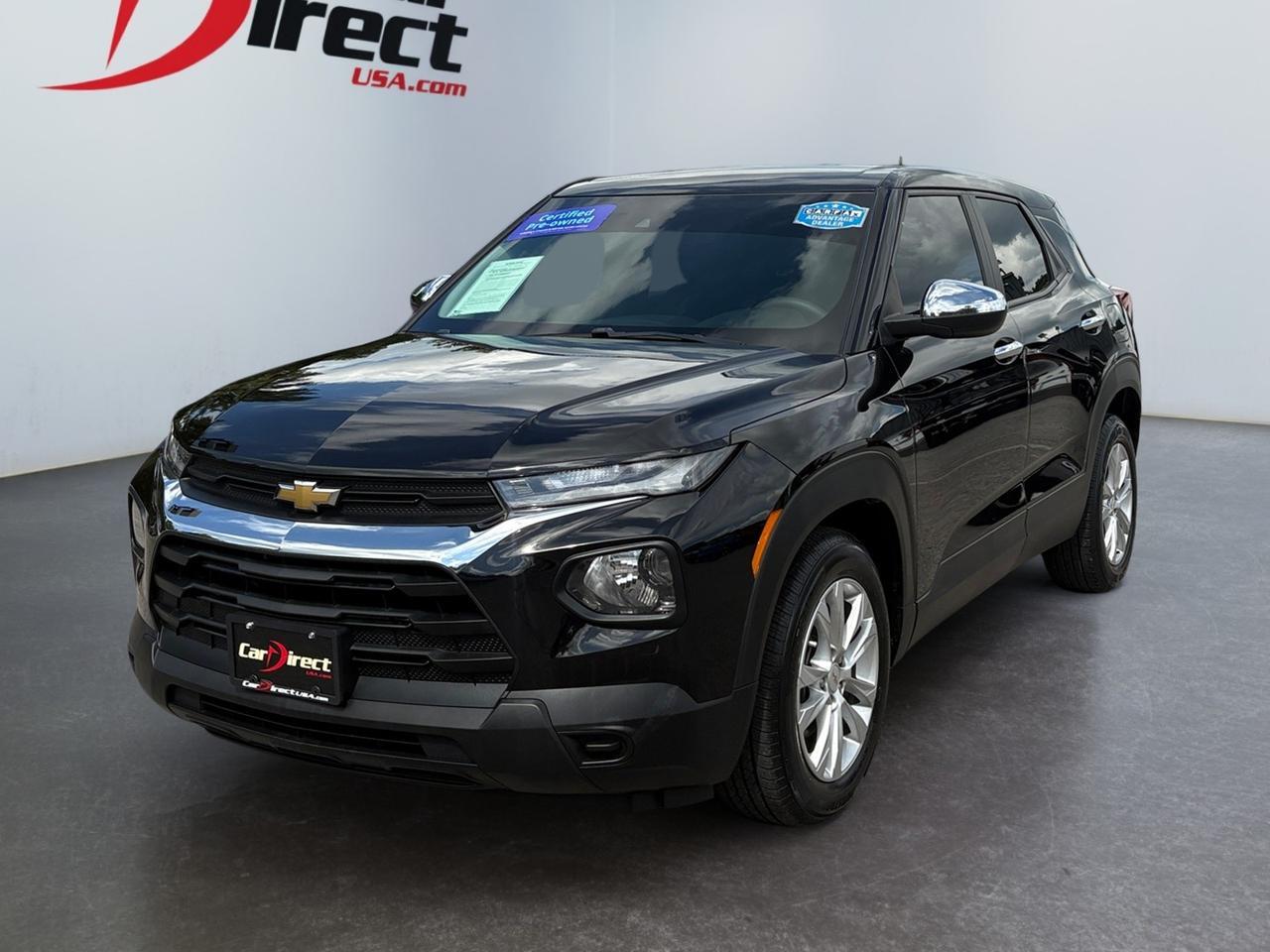 2022 Chevrolet Trailblazer LS, REMOTE START, KEYLESS ENTRY, AUTO START/STOP, BLIND SPOT ALERT, FORWARD COLLISION WARNING, LANE DEPARTURE ASSIST, BACKUP CAMERA, PARKING SENSORS, APPLE CARPLAY/ANDROID AUTO, CLEAN CARFAX, BLAZE THE ROAD! Virginia Beach VA