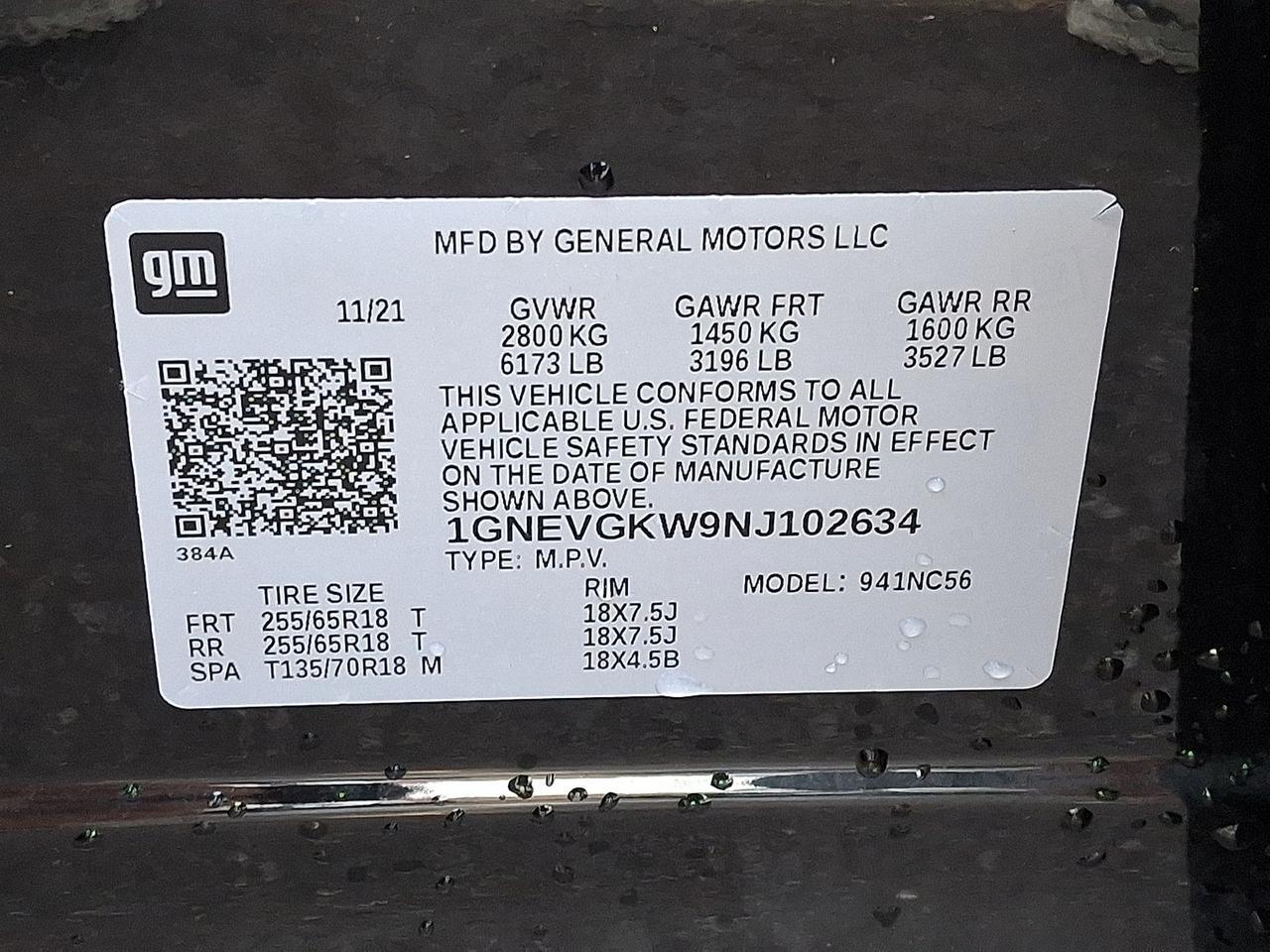 2022 Chevrolet Traverse AWD LT Cloth Allentown PA