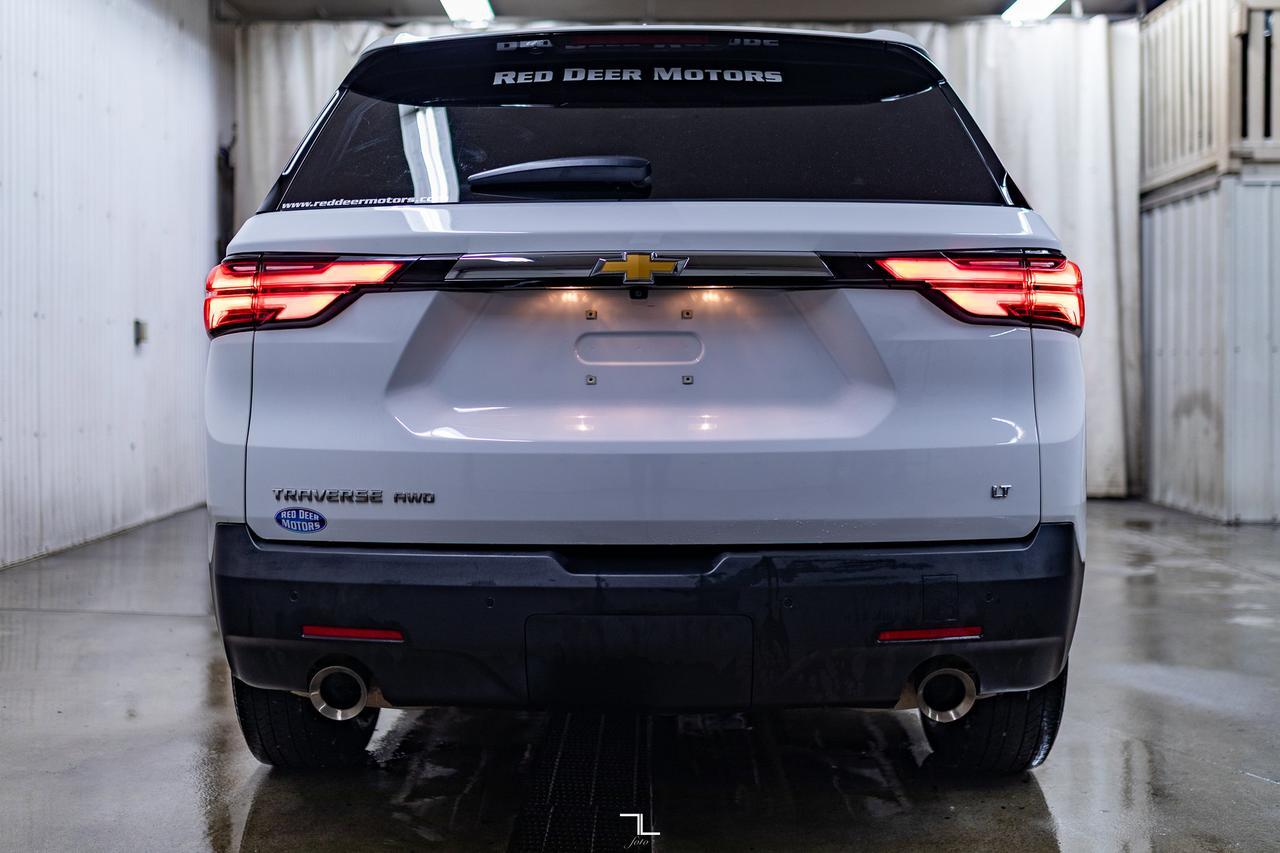 2022 Chevrolet Traverse AWD LT PSeat BCam 3rd Row Red Deer AB