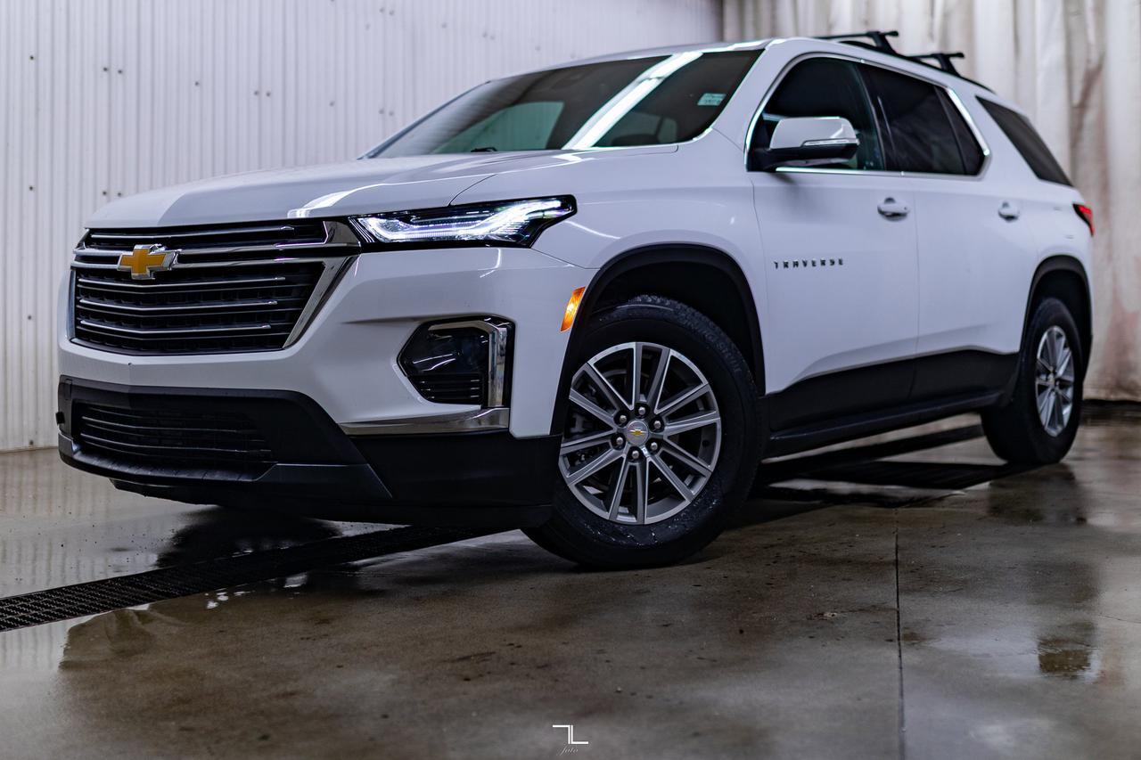 2022 Chevrolet Traverse AWD LT PSeat BCam 3rd Row Red Deer AB