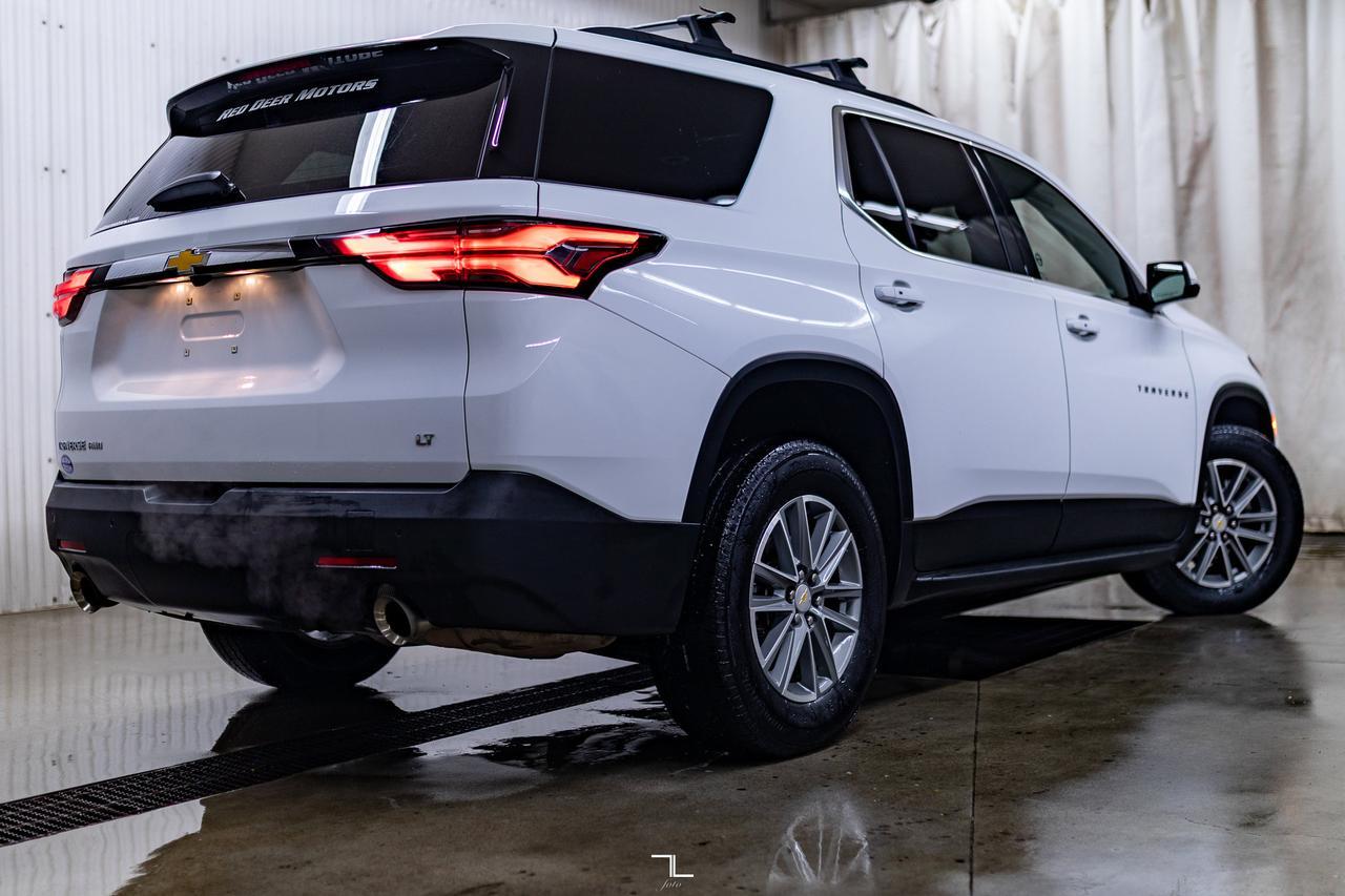 2022 Chevrolet Traverse AWD LT PSeat BCam 3rd Row Red Deer AB