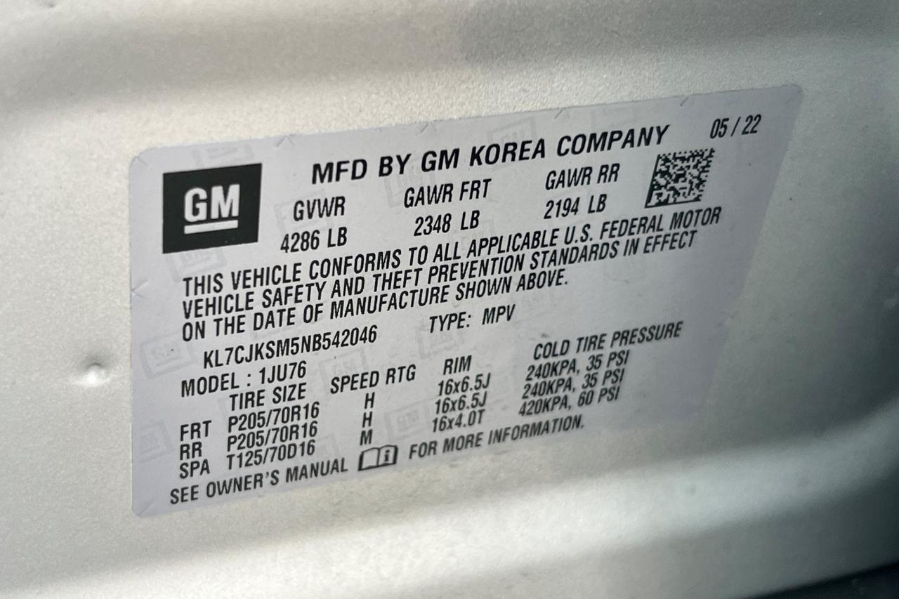 2022 Chevrolet Trax LS Roseville CA