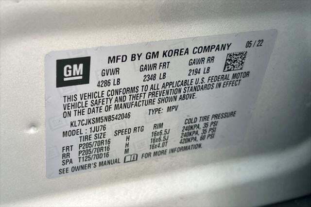 2022 Chevrolet Trax LS Roseville CA