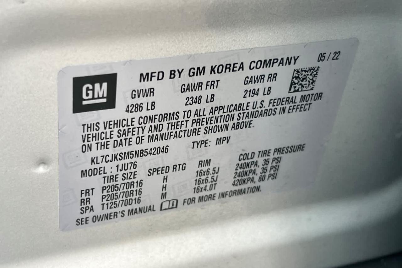 2022 Chevrolet Trax LS Roseville CA