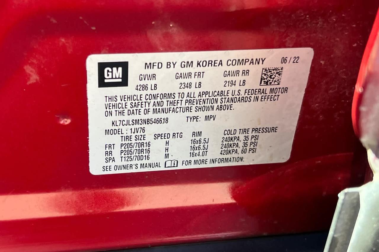 2022 Chevrolet Trax LT Roseville CA