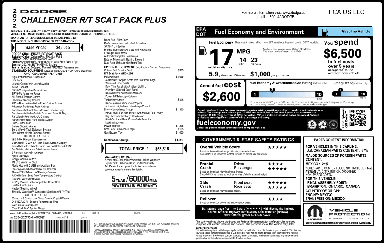 2022 Dodge Challenger R/T Scat Pack Knoxville TN