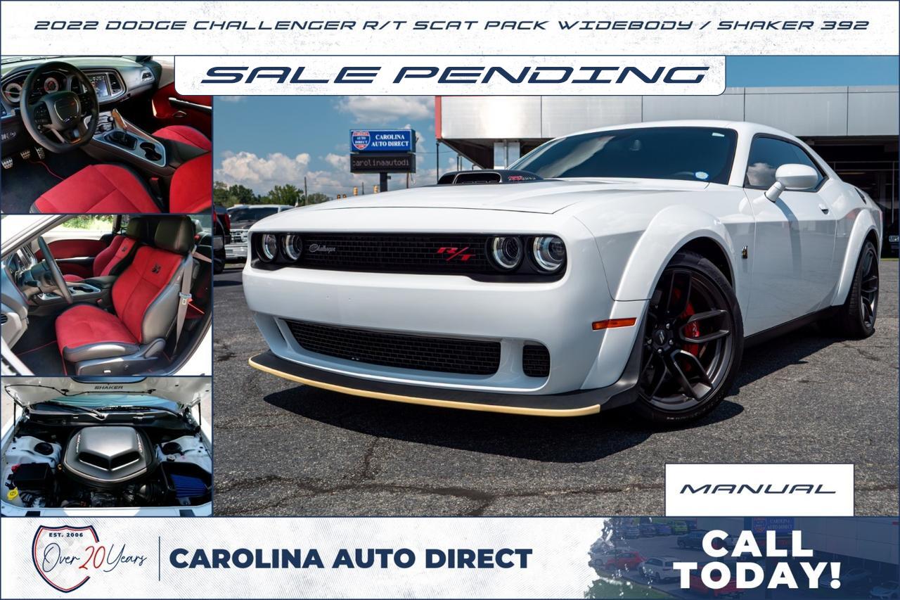 2022 Dodge Challenger R/T Scat Pack Widebody / Shaker 392 / Plus Package!
