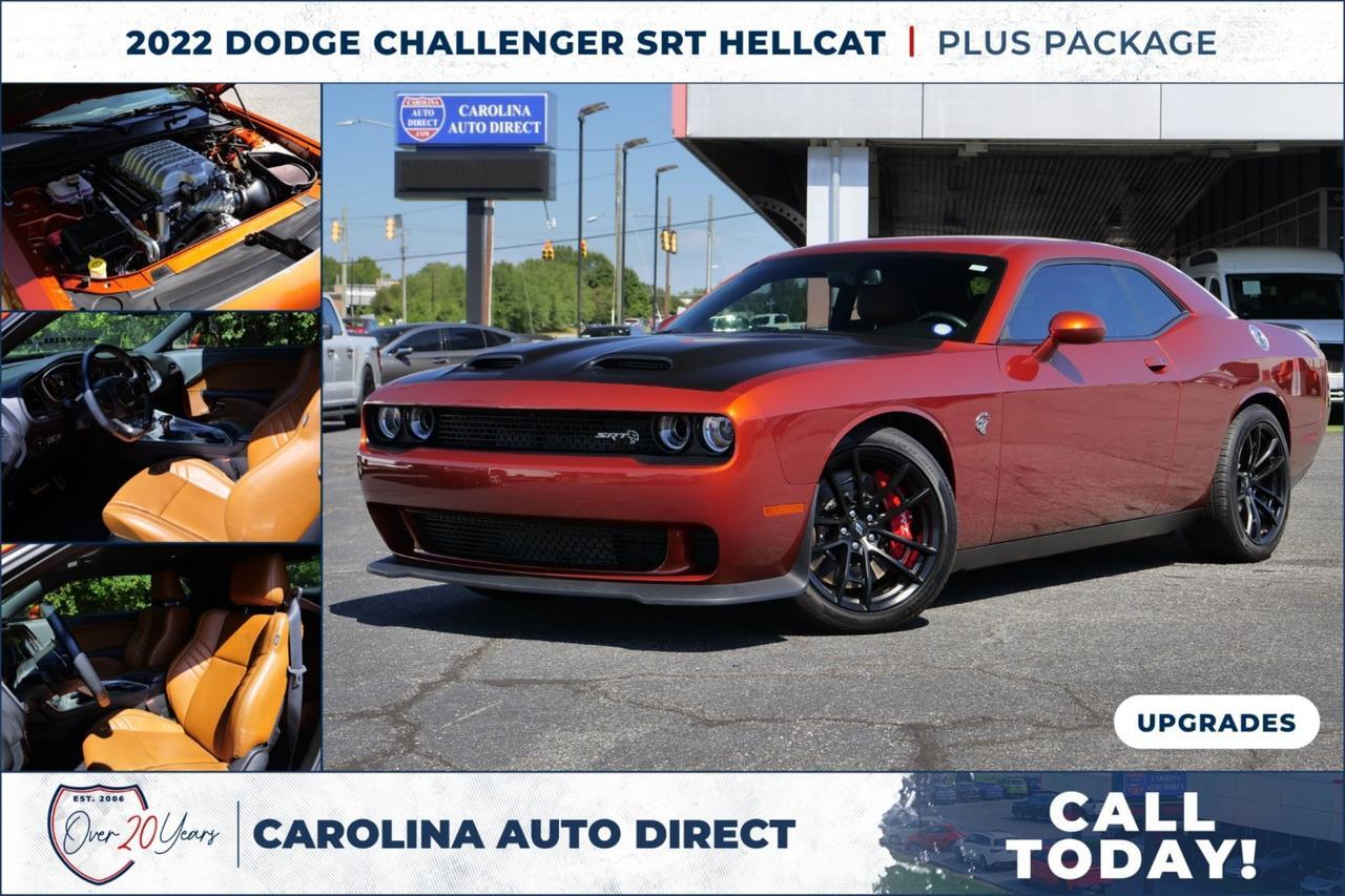 2022 Dodge Challenger SRT Hellcat / UPGRADES / Plus Package / 6.2L V8!