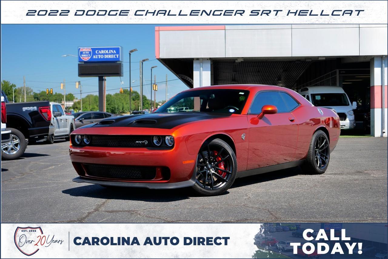 2022 Dodge Challenger SRT Hellcat / UPGRADES / Plus Package / 6.2L V8!