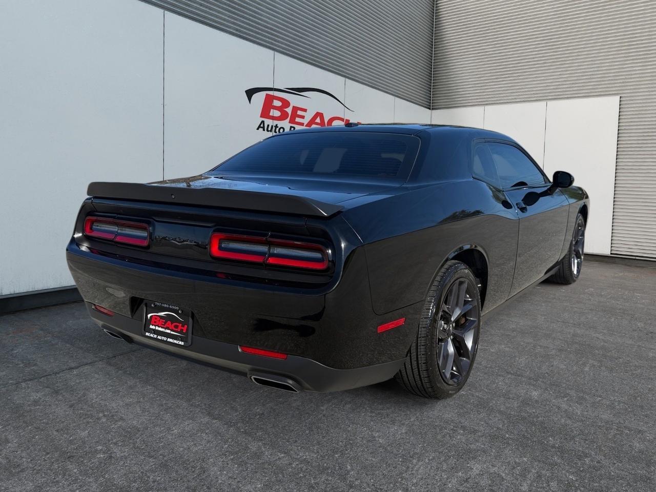 2022 Dodge Challenger SXT, BACKUP CAMERA, APPLE CARPLAY/ANDROID AUTO, KEYLESS START, REMOTE START, POWER AND HEATED MIRRORS, REAR SPOILER, CLEAN CARFAX, ONLY 1 OWNER! Norfolk VA