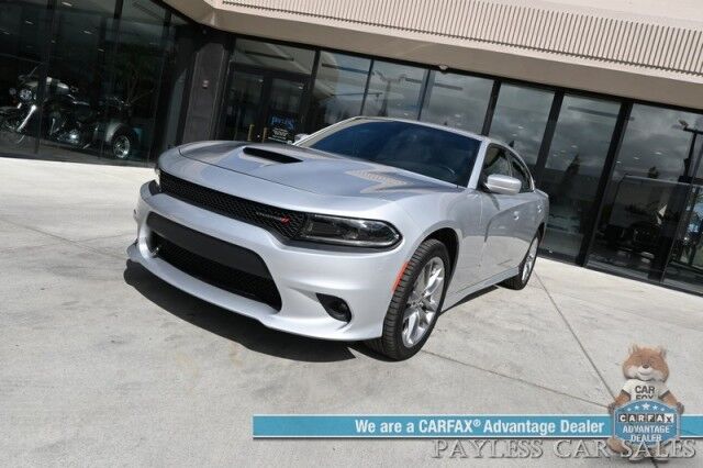 2022 Dodge Charger GT / AWD / Cold Weather Pkg / Auto Start / Power & Heated Seats / Heated Steering Wheel / Alpine Speakers / Apple CarPlay & Android Auto / Back Up Camera / Keyless Entry & Start / Only 3k Miles / Block Heater / 1-Owner Anchorage AK