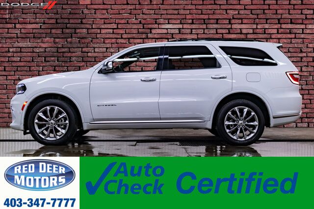 2022 Dodge Durango AWD Citadel Leather Roof Nav BCam Red Deer AB