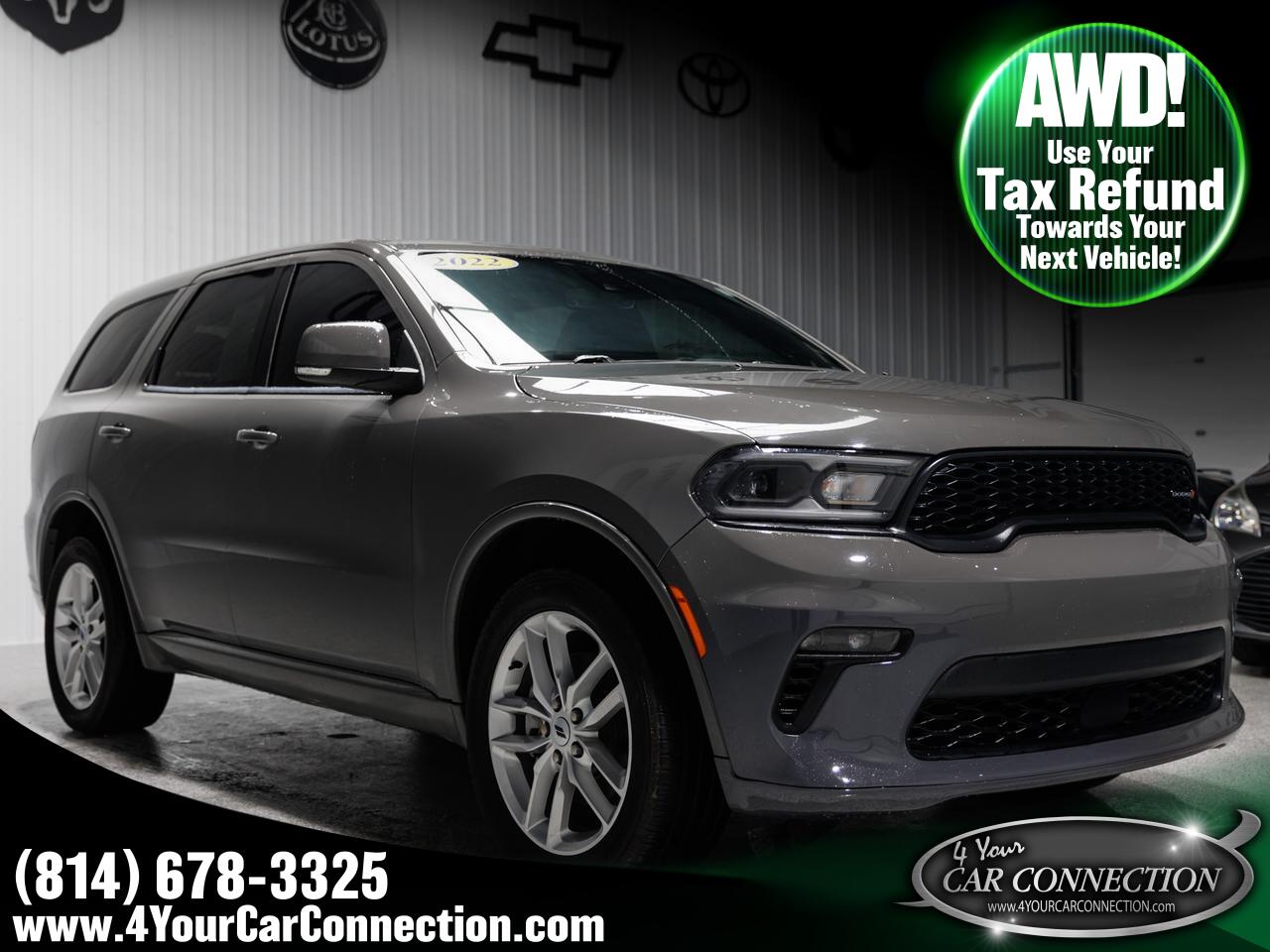 2022 Dodge Durango GT Plus AWD 7-Passenger