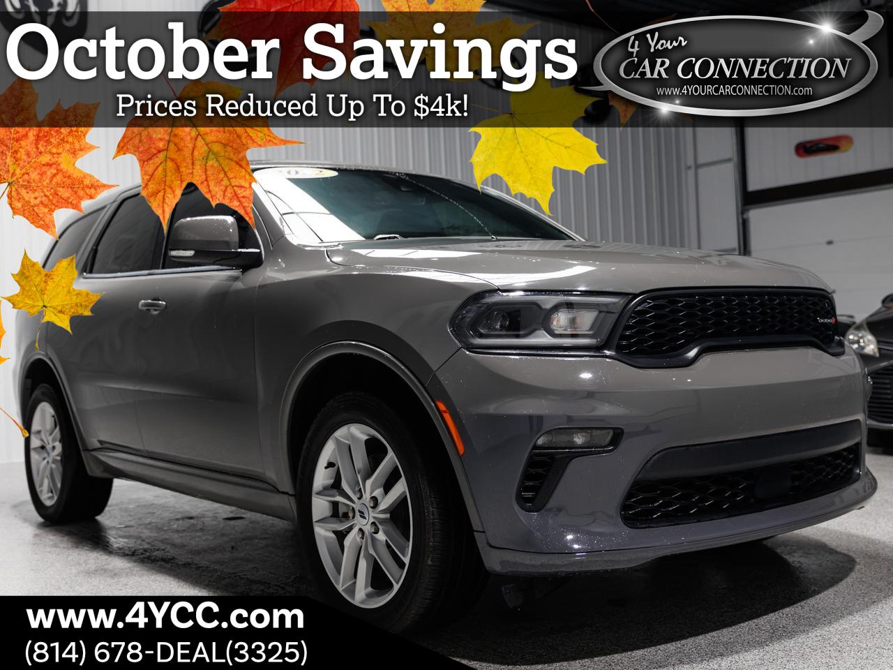 2022 Dodge Durango GT Plus AWD 7-Passenger Cranberry PA